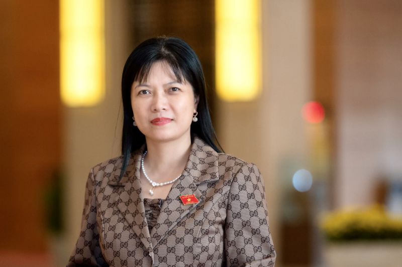 Đại biểu Tạ Thị Yên - Phó Trưởng Ban Công tác đại biểu, đoàn ĐBQH tỉnh Điện Biên. Ảnh: Phạm Đông