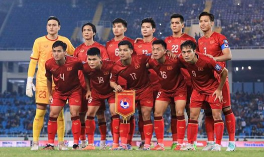 Đội tuyển Việt Nam hướng đến vòng chung kết Asian Cup 2023. Ảnh: VFF