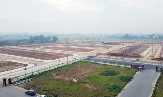 Nhiều dự án khu đô thị, khu dân cư đang được triển khai đầu tư xây dựng. Ảnh: UBND tỉnh Bắc Giang.
