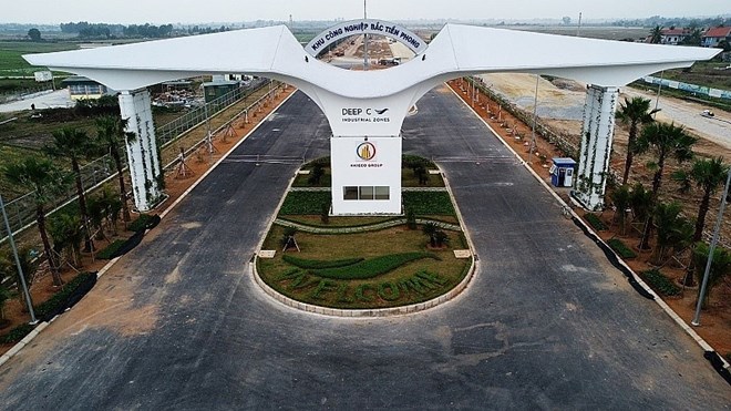 Quảng Ninh dẫn đầu về vốn đầu tư thu hút trong 11 tháng năm 2023. Trong hình là Khu Công nghiệp Bắc Tiền Phong (thị xã Quảng Yên, Quảng Ninh). Ảnh: Nguyễn Hùng 