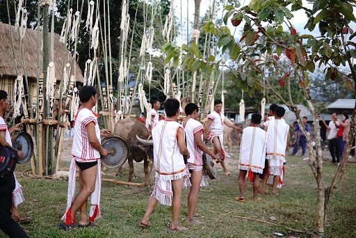 Người dân rộn ràng chuẩn bị chu đáo cho ngày hội. Ảnh: Trần Lâm