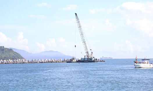 Cảng Liên Chiểu được TP Đà Nẵng ưu tiên trong các dự án sẽ triển khai trong quy hoạch vừa được phê duyệt. Ảnh: Thùy Trang