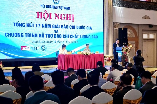 Trong nhiều năm qua, Hội Nhà báo Việt Nam triển khai chương trình hỗ trợ báo chí chất lượng cao. Ảnh: Cẩm Hà