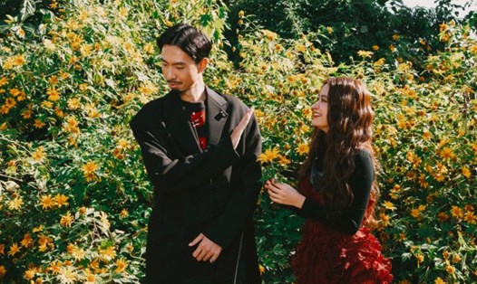 Hoàng Thùy Linh và Đen Vâu phát hành MV hát về tình yêu. Ảnh: Facebook nhân vật