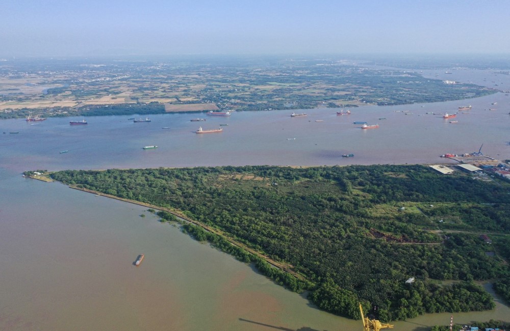 Dự án Mũi Đèn Đỏ - một trong những tài sản được các công ty thẩm định giá nâng khống giá trị để SCB giải ngân, giúp bà chủ Vạn Thịnh Phát chiếm đoạt tiền của ngân hàng này. Ảnh: Anh Tú 