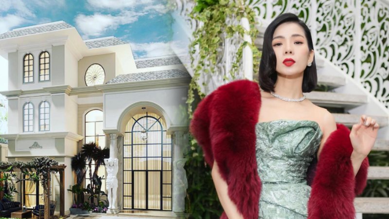 Lệ Quyên sở hữu biệt thự ở cả TP HCM và Mỹ. Ảnh: Facebook nhân vật