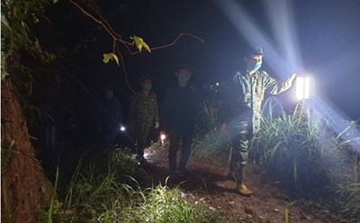 Bộ đội biên phòng là nòng cốt bảo vệ an ninh biên giới quốc gia. Ảnh: Anh Vũ