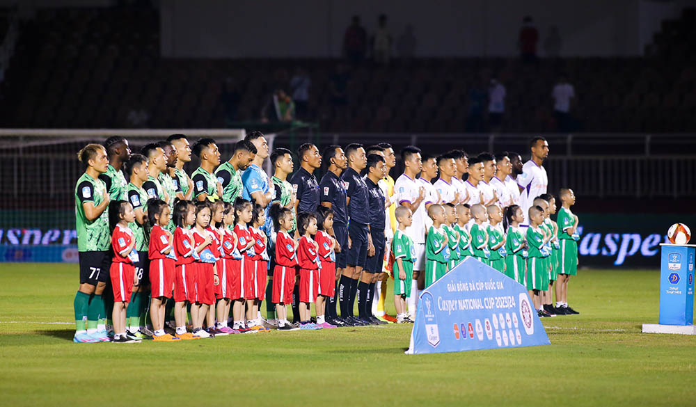 Cặp đấu muộn nhất vòng loại Cúp Quốc gia 2023-2024 là màn so tài giữa câu lạc bộ TPHCM với Bình Dương.