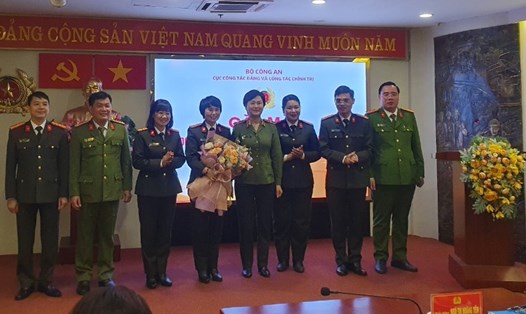 Các đại biểu Công đoàn Công an Nhân dân dự Đại hội XIII Công đoàn Việt Nam. Ảnh: Quốc Toản.
