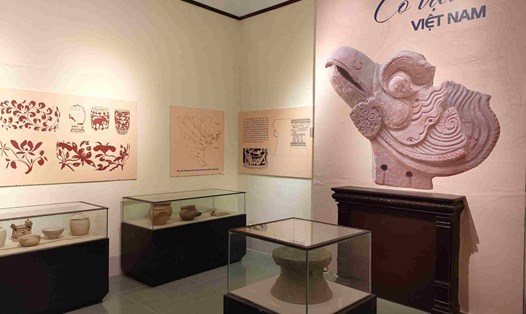Trưng bày Cổ vật Việt Nam tại Bảo tàng Hải Phòng kéo dài đến tháng 4.2024. Ảnh: Mai Dung