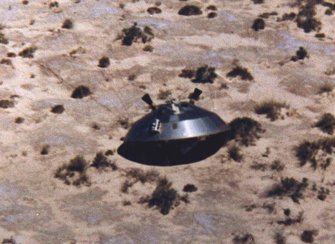 Suspicion that the US CIA captured an intact UFO