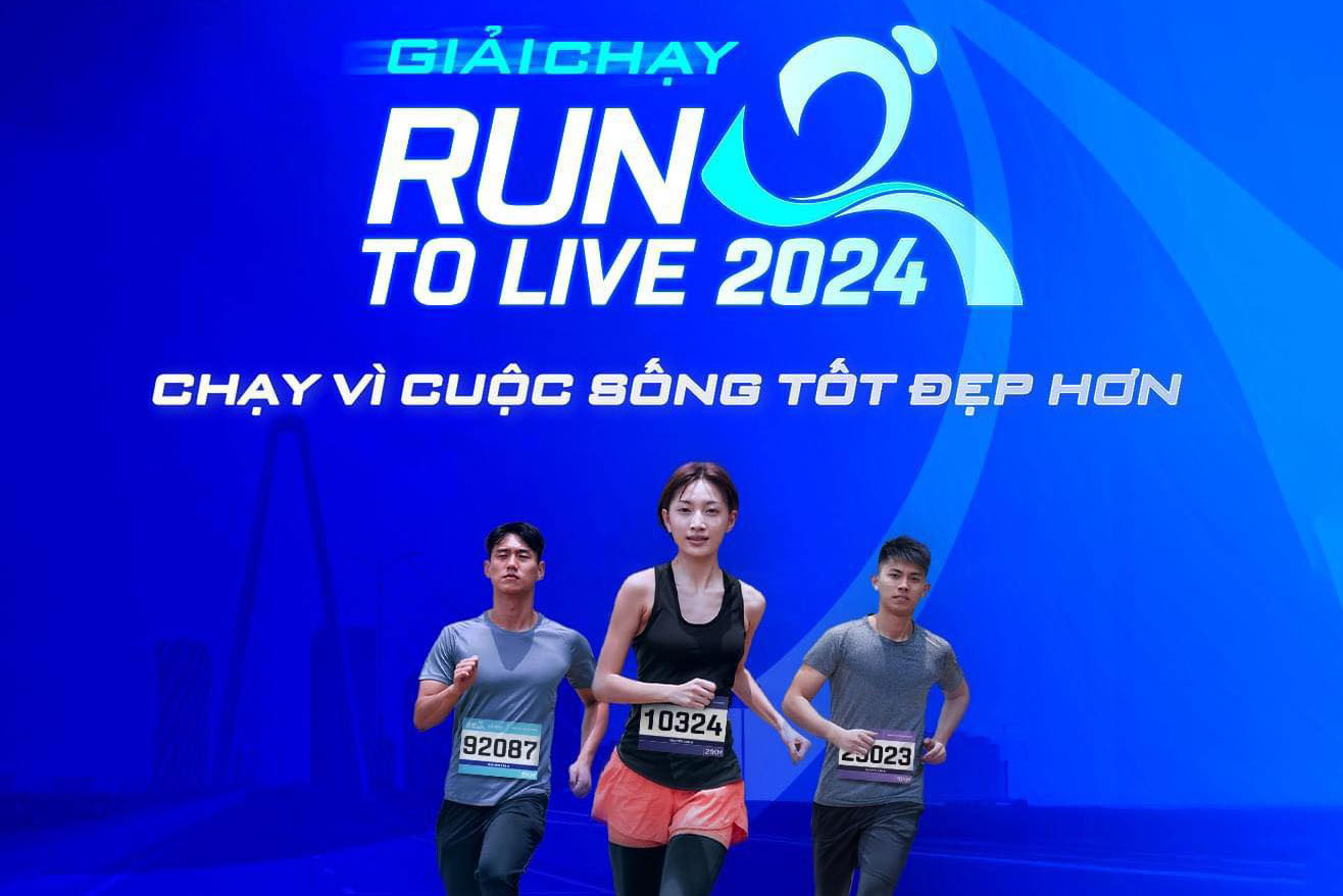 Giải chạy Run To Live 2024 sẽ diễn ra vào tháng 3.2024. Ảnh: Anh Cường