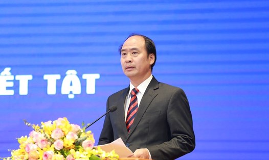 Thứ trưởng Bộ Lao động - Thương binh và Xã hội Nguyễn Văn Hồi. Ảnh: Nguyễn Sơn.
