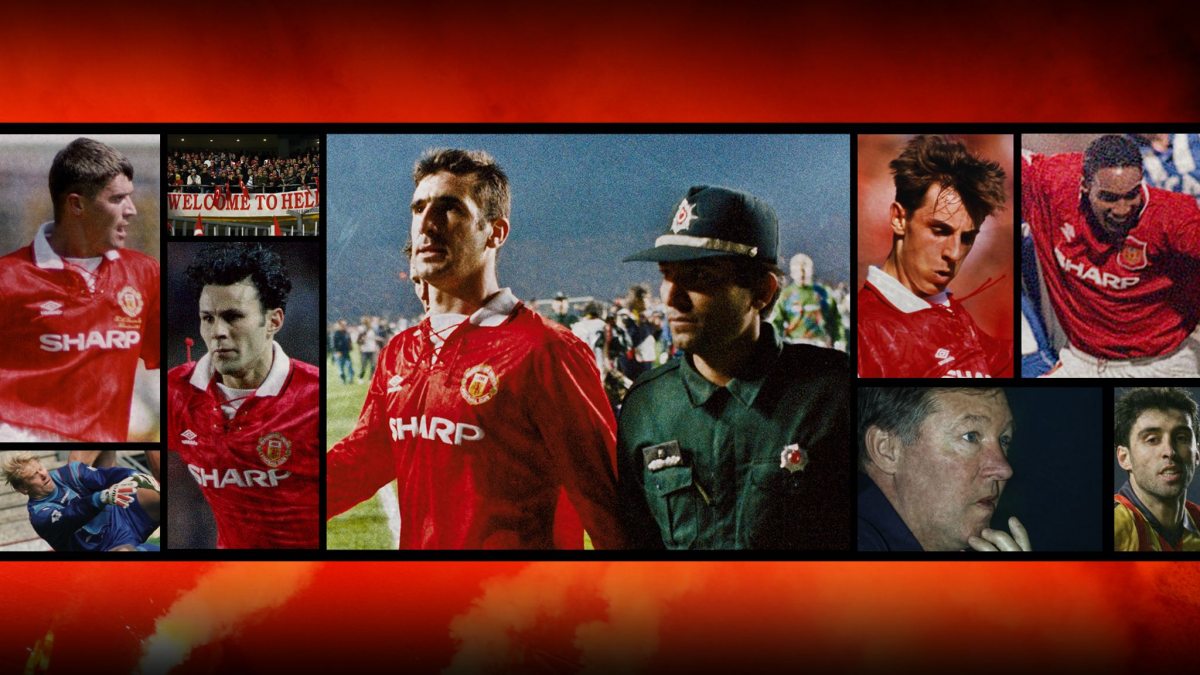 Sir Alex Ferguson, Eric Cantona và các cầu thủ Man United đã trải qua những đêm chưa từng có trong đời tại Istanbul. Ảnh: Sky Sports