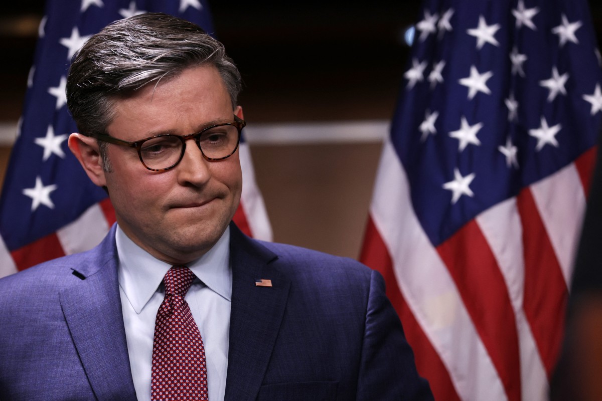 Gói viện trợ cho Israel là hành động lập pháp quan trọng đầu tiên dưới thời tân Chủ tịch Hạ viện Đảng Cộng hòa Mike Johnson. Ảnh: AFP