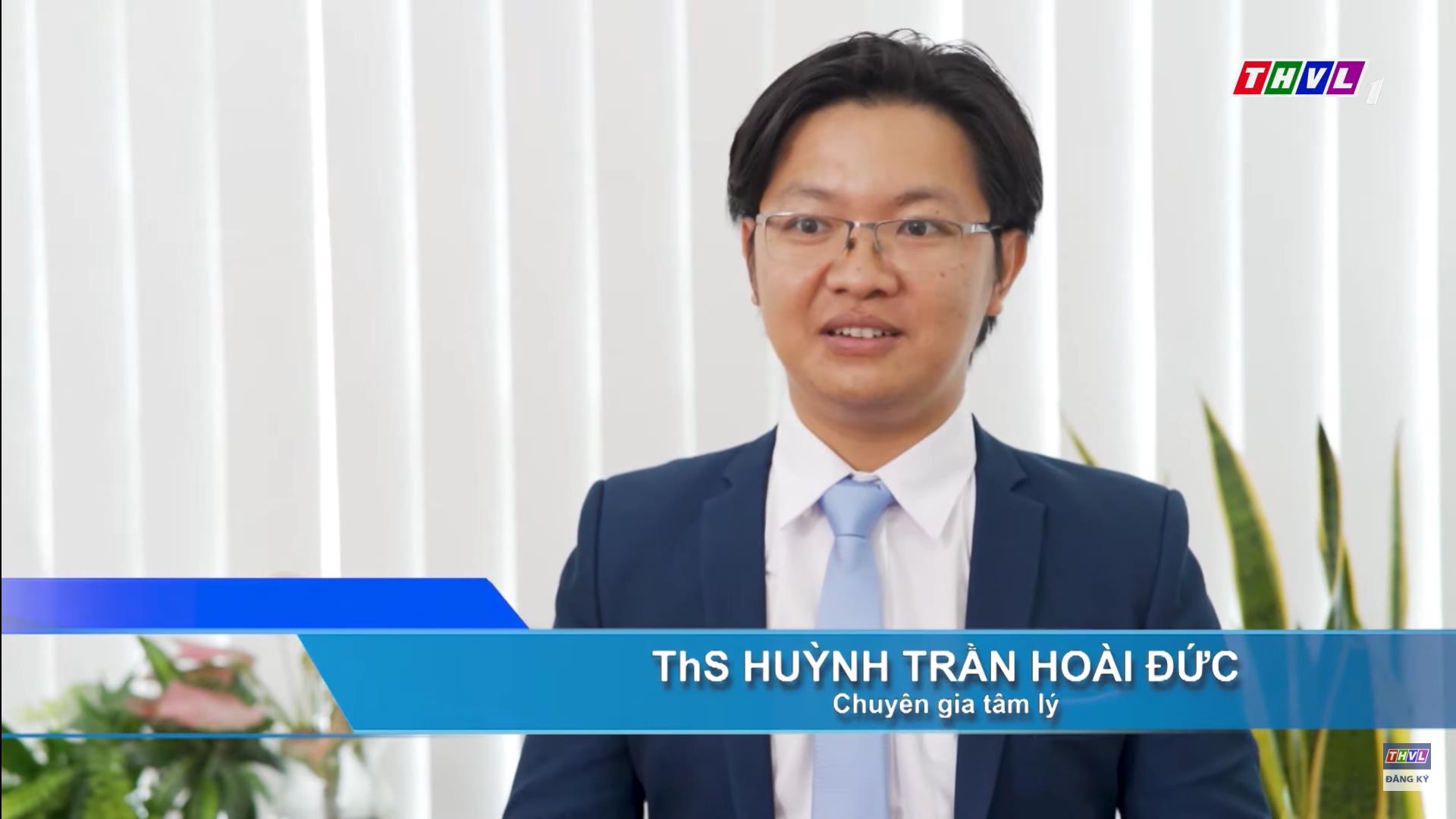 Thạc sĩ tâm lý Huỳnh Trần Hoài Đức.