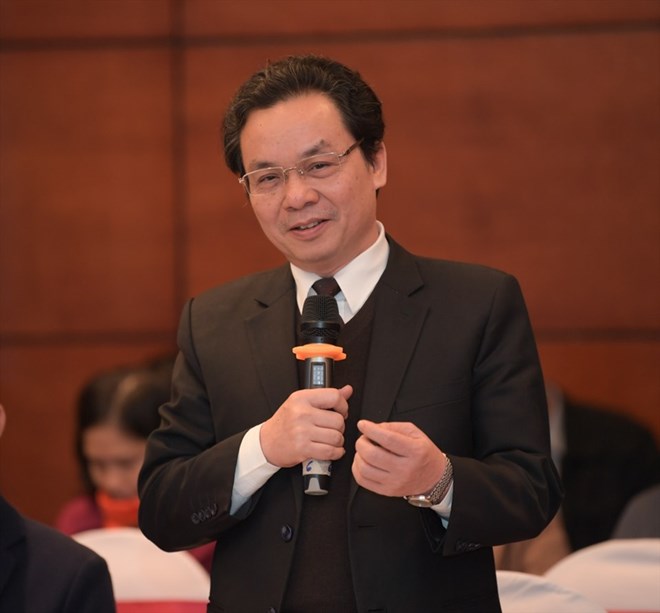GS. TS. Hoàng Văn Cường, Phó Hiệu trưởng Trường Đại học Kinh tế quốc dân, Ủy viên Ủy ban Tài chính ngân sách của Quốc hội. Ảnh: LDO
