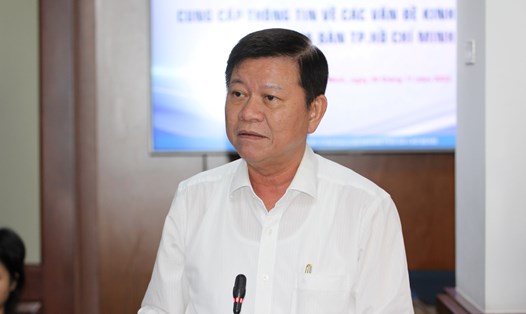Ông Nguyễn Tăng Minh - Phó Giám đốc Sở LĐTBXH TPHCM.  Ảnh: Thành Nhân