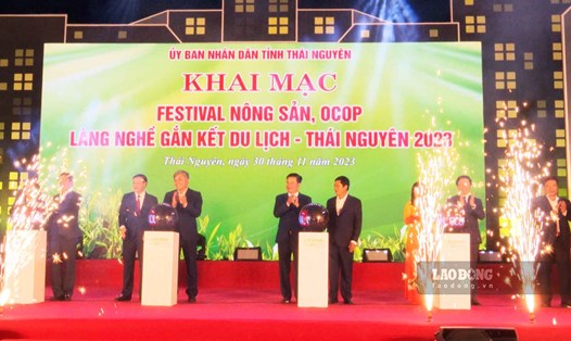 Thái Nguyên lần đầu tổ chức Festival nông sản, OCOP và làng nghề. Ảnh: Nguyễn Tùng.