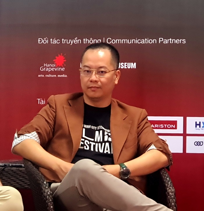 Ông Phạm Minh Toàn, giám đốc điều hành Liên hoan phim quốc tế Tp.HCM. Ảnh: Anh Tuấn