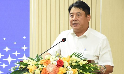 Ông Nguyễn Anh Tuấn, tân Tổng giám đốc EVN. Ảnh: Hoàng Hiệp
