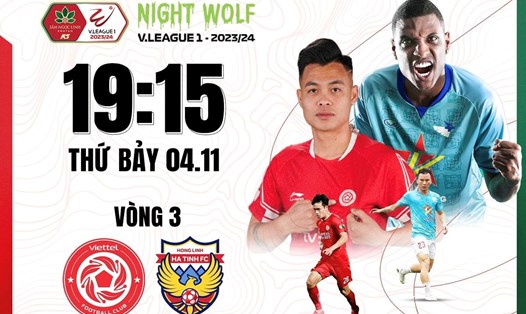 Câu lạc bộ Viettel và Hồng Lĩnh Hà Tĩnh gặp nhau tại vòng 3 V.League. Ảnh: FPT Play