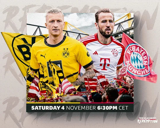 Trận đấu giữa Dortmund và Bayern Munich sẽ diễn ra vào lúc 00h30 rạng sáng ngày mai.   Ảnh: Bundesliga 