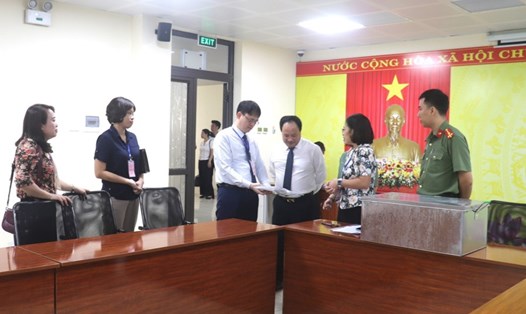 Quận Hai Bà Trung (Hà Nội) tổ chức thi tuyển 6 chức danh lãnh đạo. Ảnh: UBND quận Hai Bà Trưng