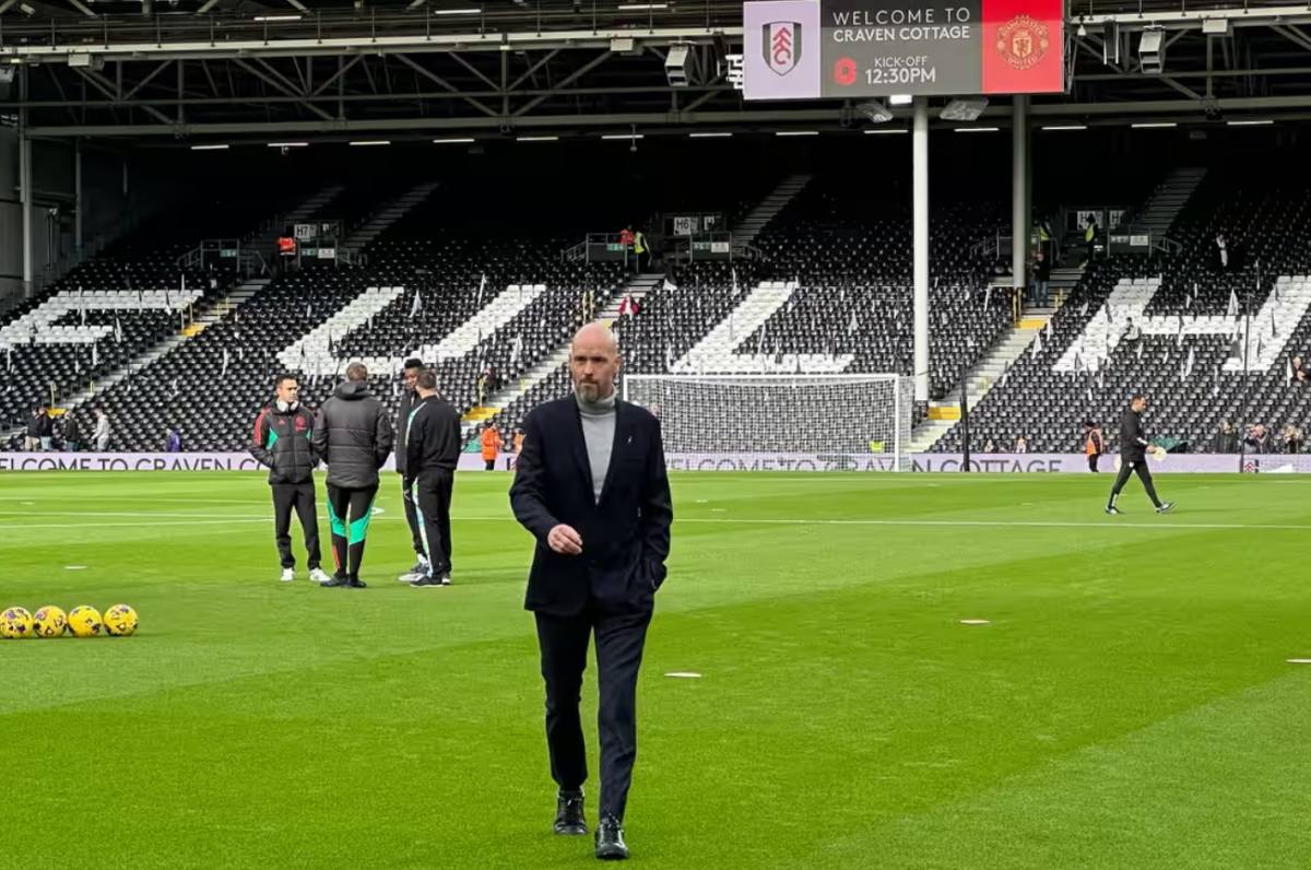 Rat nhieu suc ep doi voi huan luyen vien Erik ten Hag. Anh: The Guardian