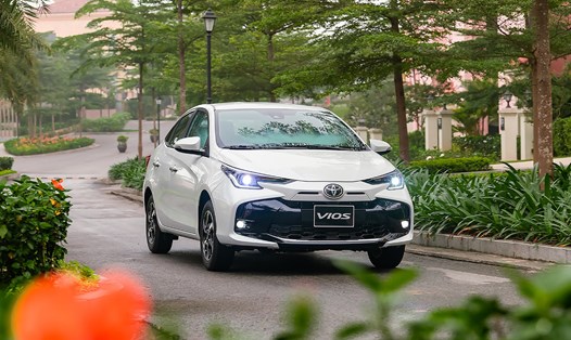3 phiên bản của Toyota Vios đang được hãng áp dụng ưu đãi 50% phí trước bạ. Ảnh: Toyota