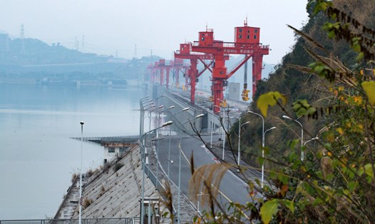 Đập Tam Hiệp do Tập đoàn Tam Hiệp Trung Quốc vận hành trên sông Dương Tử. Ảnh: Xinhua/IC