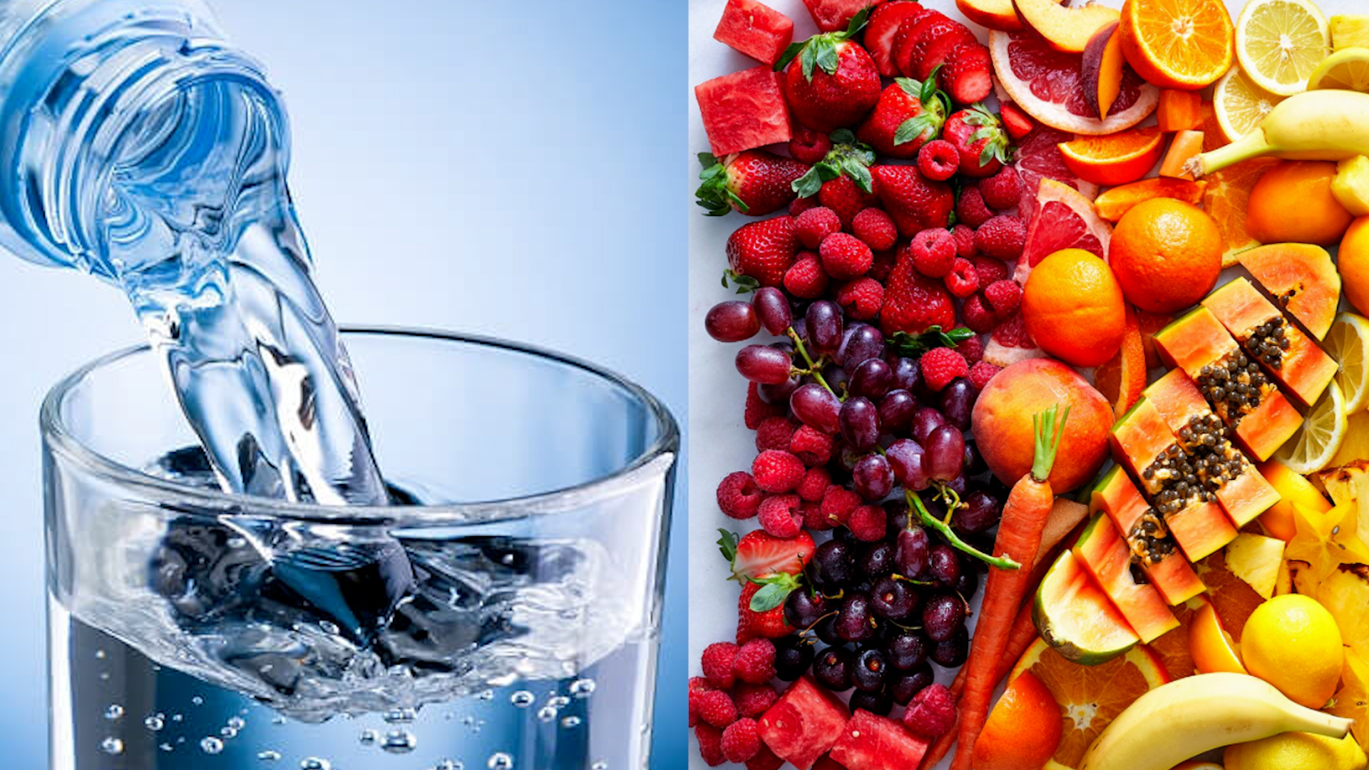 Uống nước đủ mỗi ngày giúp cân bằng lượng nước trong cơ thể. Ảnh ghép: Nguyễn Ly 