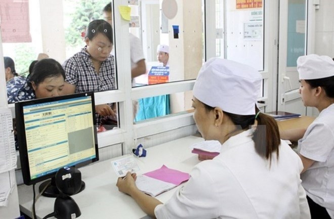 BHXH TP Hà Nội chỉ đạo các đơn vị phối hợp với cơ sở KCB BHYT đảm bảo quyền lợi cho người bệnh. Ảnh: Sở Y tế Hà Nội