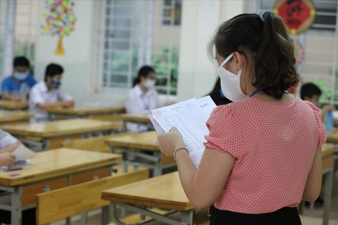 Học sinh đạt điểm số ngữ pháp cao nhưng khả năng giao tiếp tiếng Anh lại không được lưu loát. Ảnh minh hoạ: Hải Nguyễn