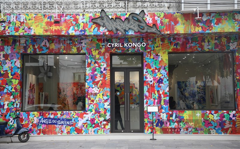 Nghệ thuật Graffiti (nghệ thuật vẽ lên tường). Ảnh minh họa: An Nhiên