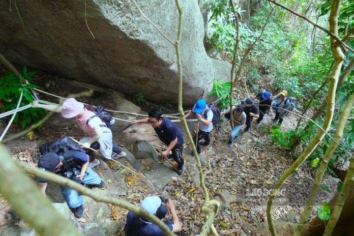 Hình ảnh trekking vào đầu năm 2023. Ảnh: Phong Linh
