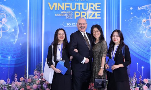 Giáo sư Albert P. Pisano - Đồng Chủ tịch Hội đồng Sơ khảo Giải thưởng VinFuture, Viện sĩ Viện hàn lâm Kỹ thuật Quốc gia Hoa Kỳ cho biết, giá trị cốt lõi và độc đáo của giải thưởng chính là điều làm nên sức hút đối với VinFuture. Ảnh: VFP
