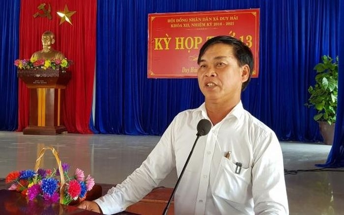 Ông Nguyễn Văn Thống bị khai trừ Đảng ngày 6.11. Ảnh Long Vân. 