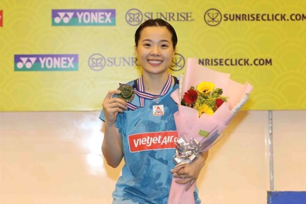 Nguyễn Thuỳ Linh vô địch Vietnam Open 2023. Ảnh: Anh Phương