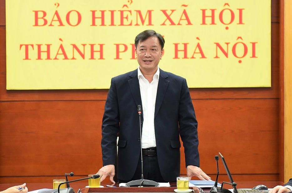 Ông Phan Văn Mến - Giám đốc BHXH TP Hà Nội. Ảnh: Hà Anh