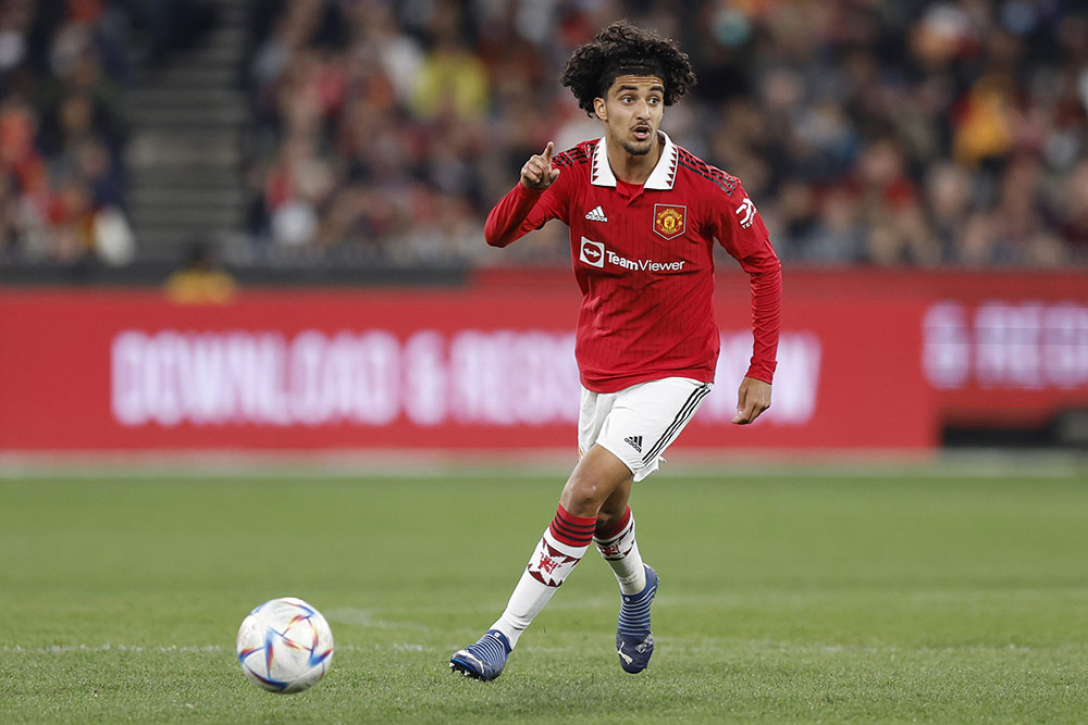 Zidane Iqbal có nguy cơ bỏ lỡ trận gặp tuyển Việt Nam ở vòng loại thứ 2 World Cup 2026. Ảnh: MUFC