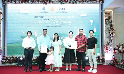 Buổi lễ trao giải cuộc thi "Gia đình yêu thương" trên mạng xã hội TikTok. Ảnh: Ban tổ chức
