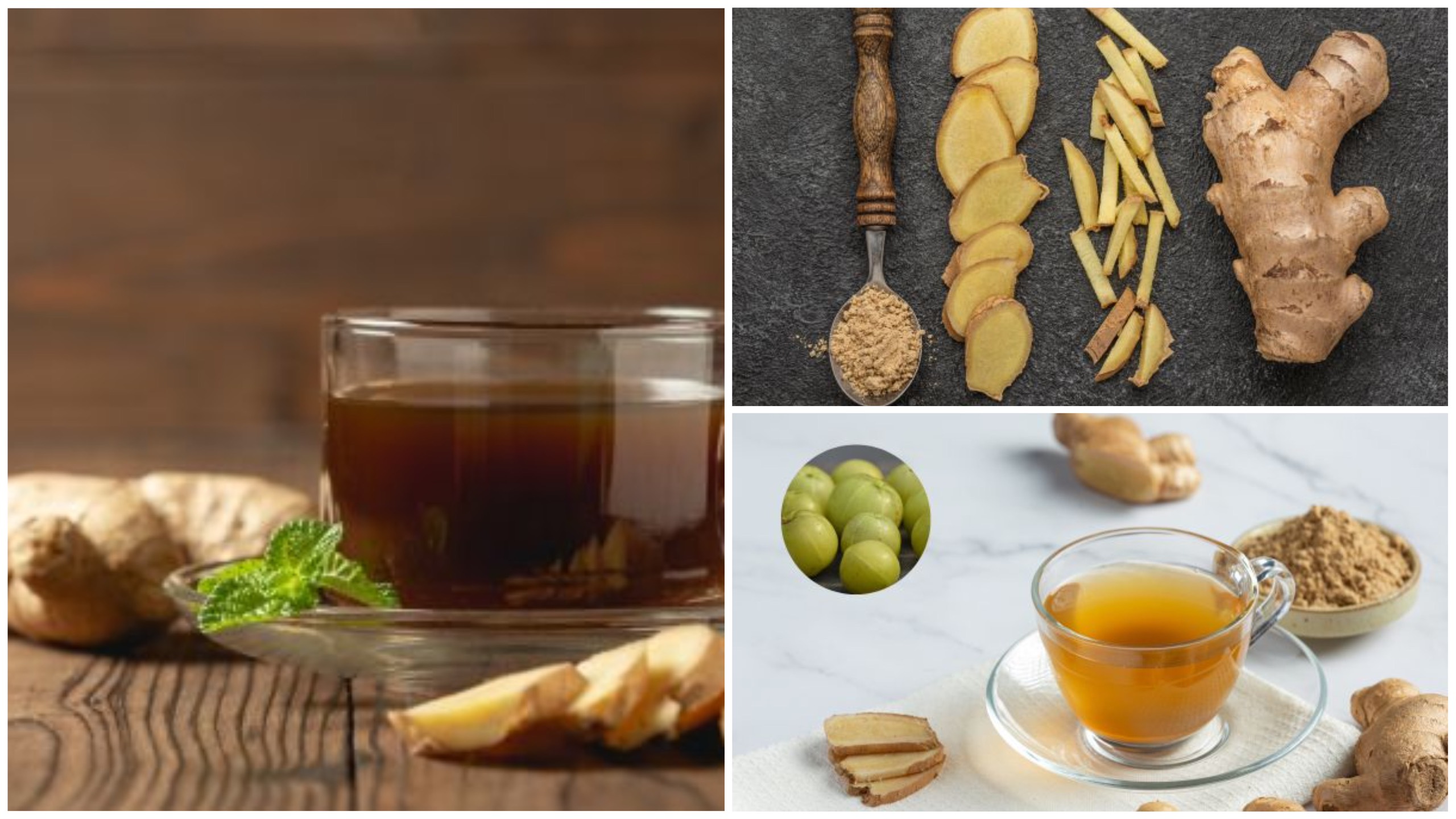 Giảm cân bằng nước ép quả lý gai và gừng. Ảnh: Boldsky