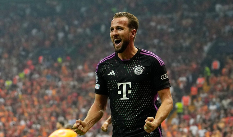 Harry Kane là cỗ máy săn bàn đáng sợ tại Bayern Munich. Ảnh: CLB Bayern Munich