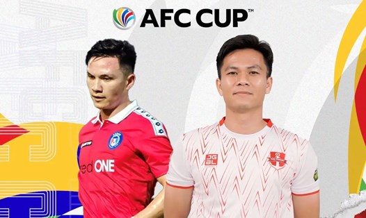 Hải Phòng FC làm khách đến sân của Sabah tại vòng bảng AFC Cup 2023-2024. Ảnh: FPT Play