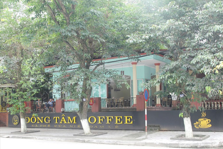 Quán cà phê Đồng Tâm. Ảnh: Long Nguyễn.