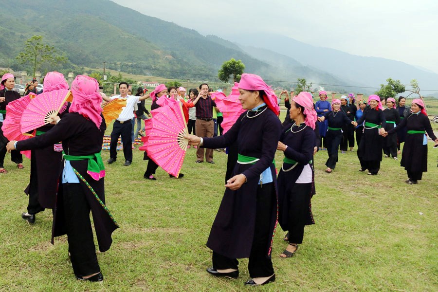 Đời sống tinh thần, vật chất và chỉ số hạnh phúc của người dân được cải thiện rõ rệt. Ảnh: Anh Vũ