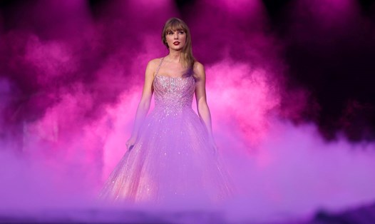 Taylor Swift đang làm nên lịch sử với tour diễn "The Eras Tour". Ảnh: X.