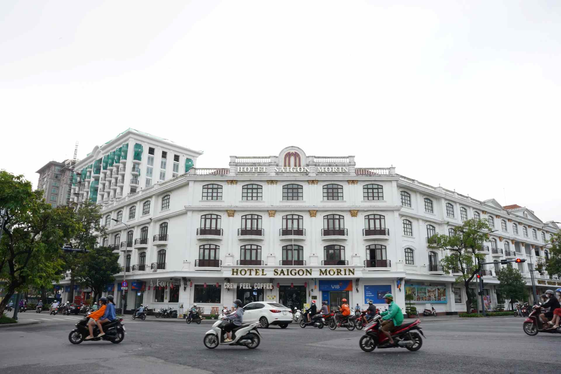 Khách sạn Saigon - Morin Huế, công trình 122 năm tuổi, do một doanh nhân người Pháp tên là Bogarde xây dựng và kinh doanh. Ảnh: Nguyễn Luân. 