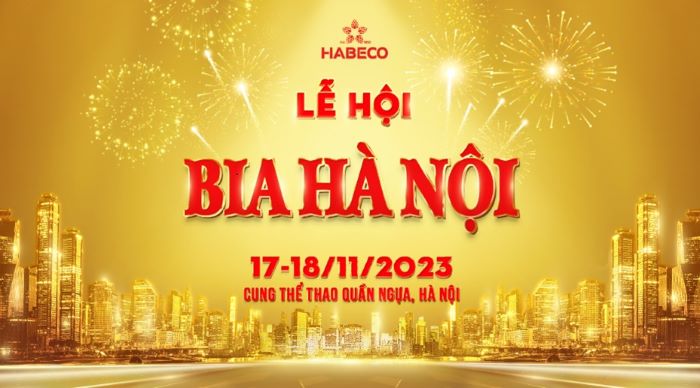 Lễ hội Bia Hà Nội 2023 chính thức quay trở lại vào tháng 11 này. Ảnh: Habeco 